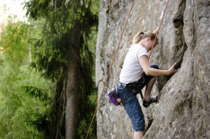 Shagg Crag climbing
